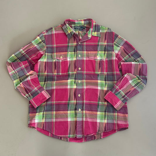 XL 2000s Polo Ralph Lauren Plaid Button Shirt