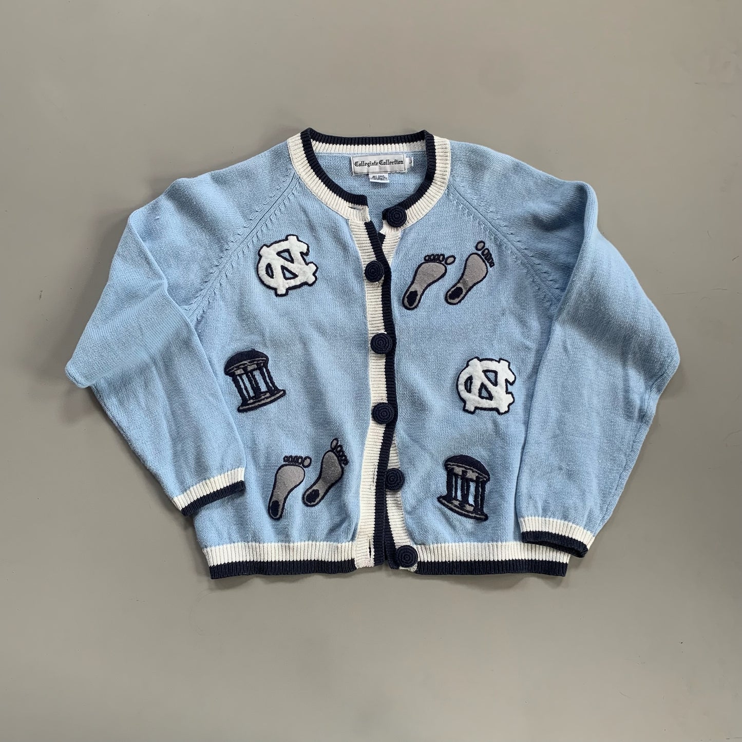 Large 1990s UNC Chapel Hill Knit Cardigan