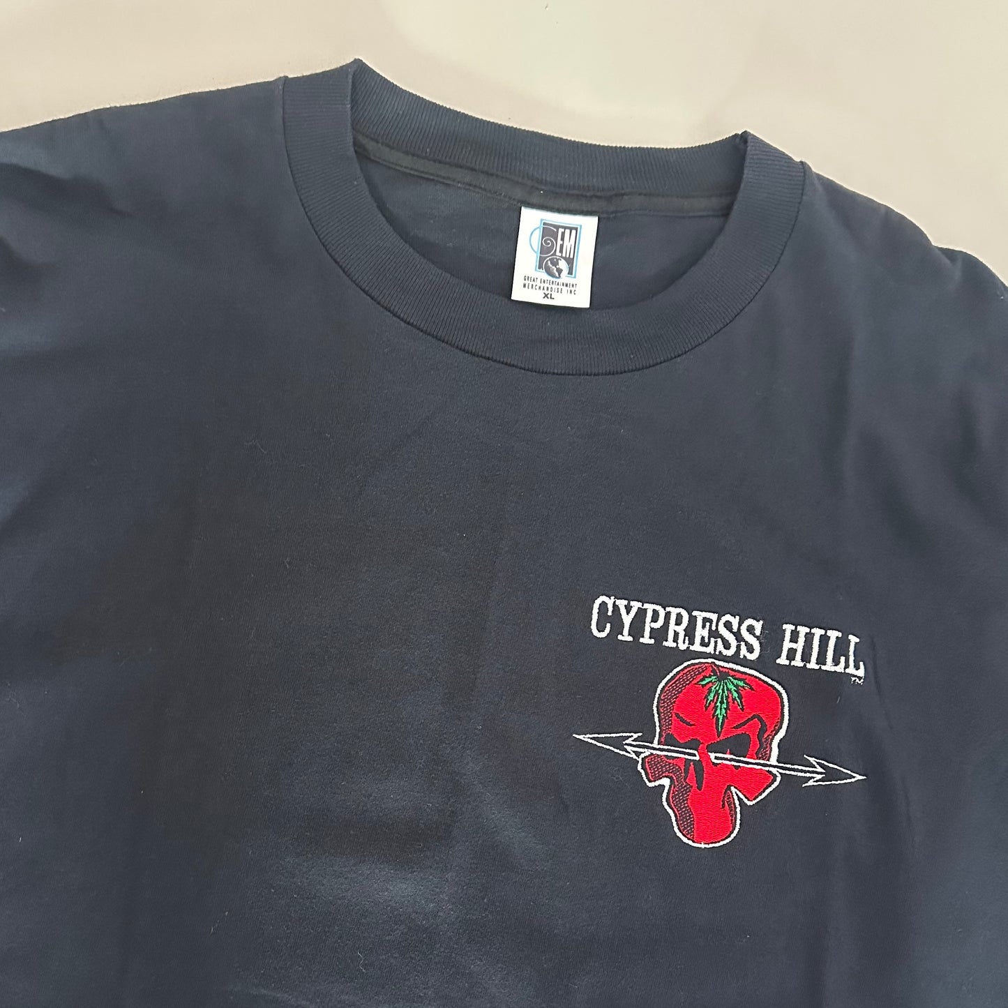 XL 90s Cypress Hill Embroidered T-shirt