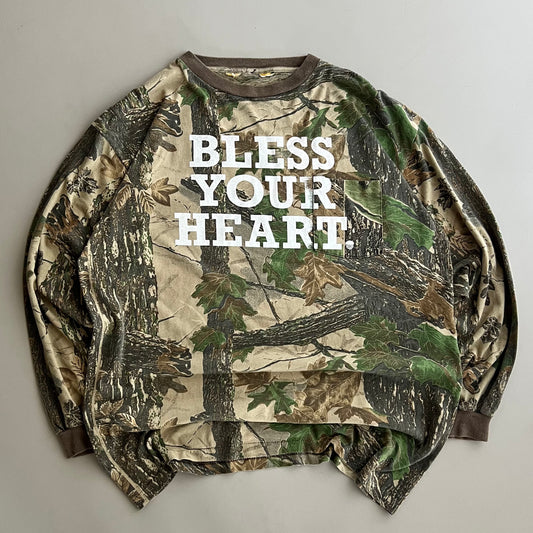 XL 90s Camo Shop Merch Long Sleeve Shirt