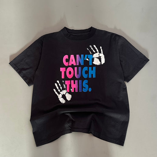 Large 80s MC Hammer Cant Touch This T-shirt