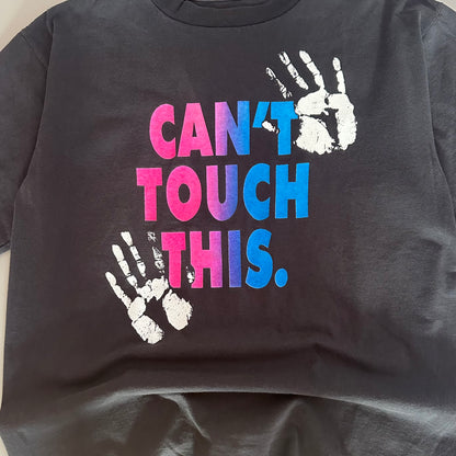 Large 80s MC Hammer Cant Touch This T-shirt