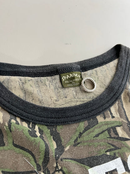 XL 90s Spartan Camo Shop Merch
