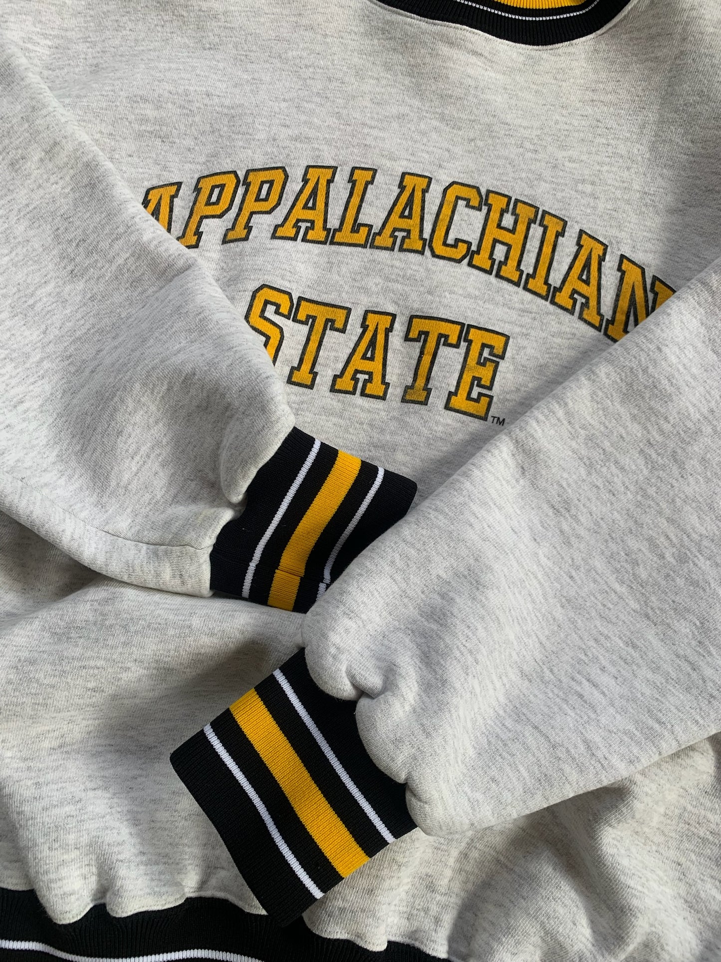 XL 1990s Appalachian State Tri Color Sweatshirt