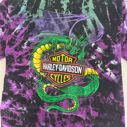 Medium 90s Harley Davidson New Mexico Tie Dye T-shirt