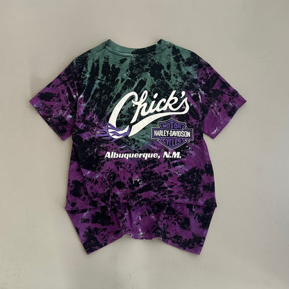Medium 90s Harley Davidson New Mexico Tie Dye T-shirt
