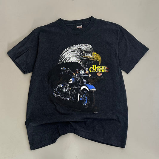 Large 90s Harley Davidson Harley Country T-shirt