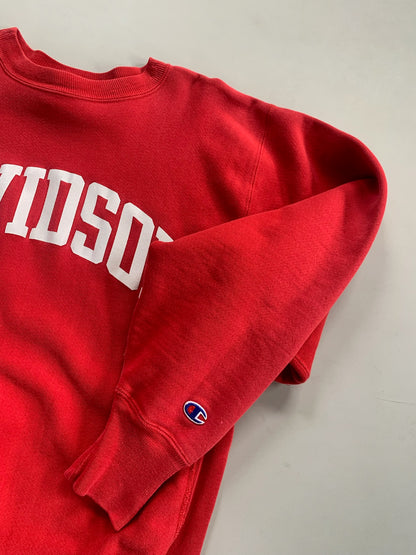 Large 90s Davidson College Champion Reverse Weave