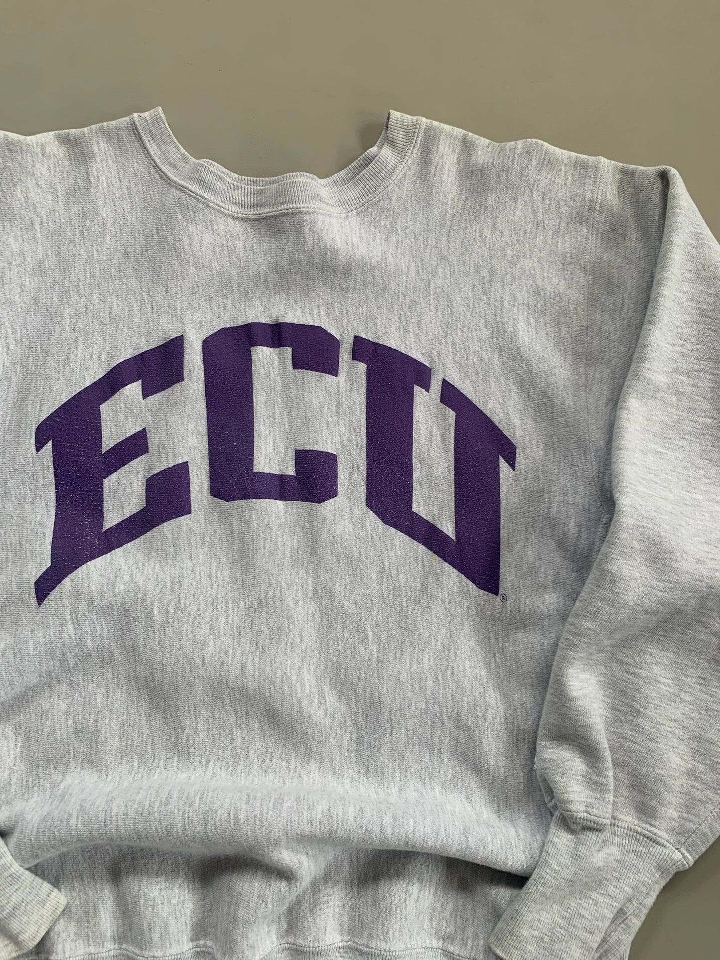 Large 90s Champion Reverse Weave ECU Sweatshirt