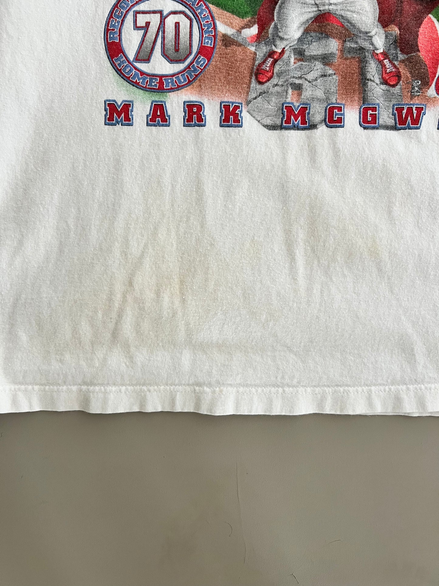 XL 1998 Saint Louis Cardinals King Mac T-shirt