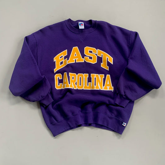 Large 1990s East Carolina University Russell Athletic Sweatshirt