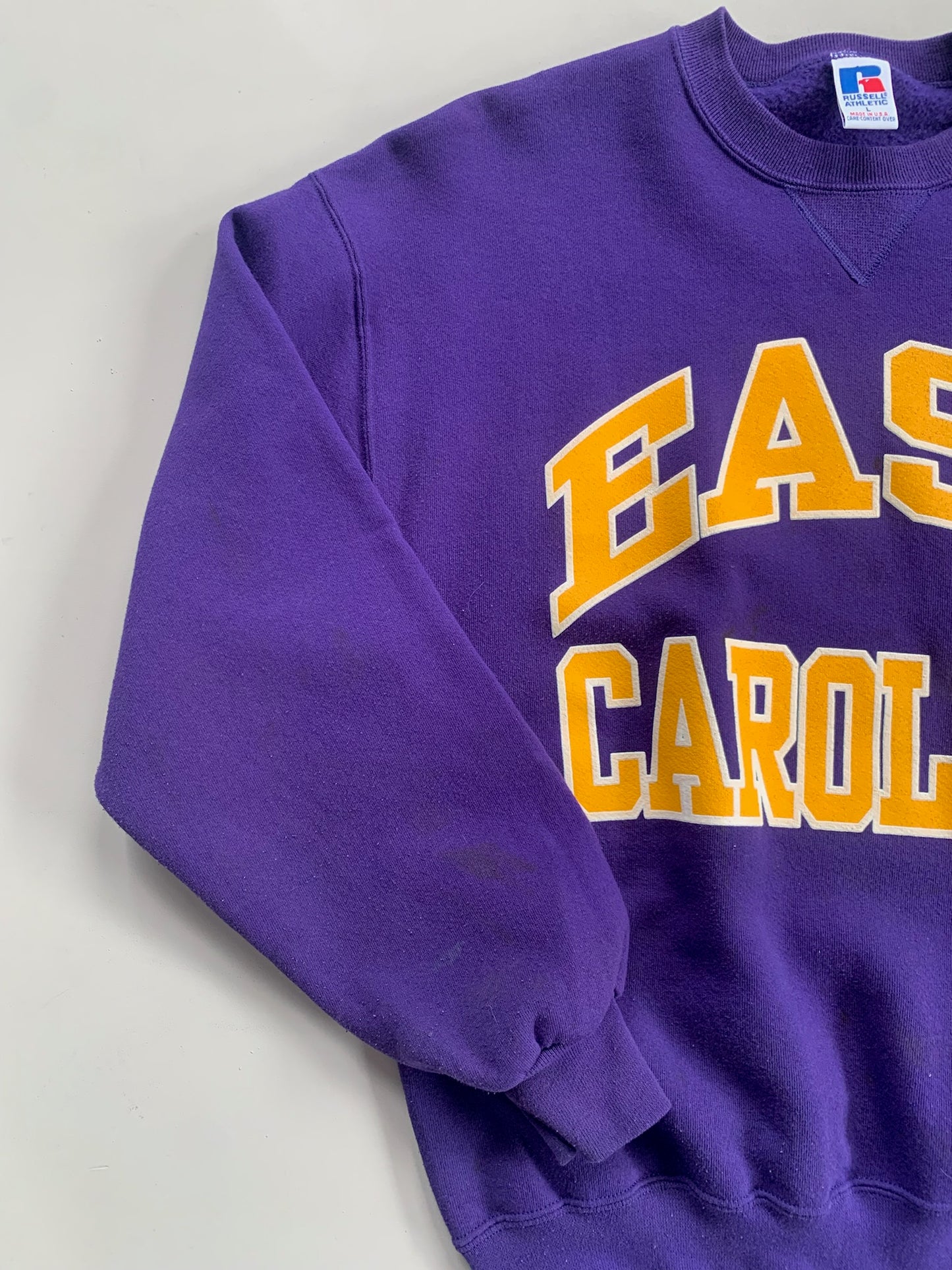 Large 1990s East Carolina University Russell Athletic Sweatshirt
