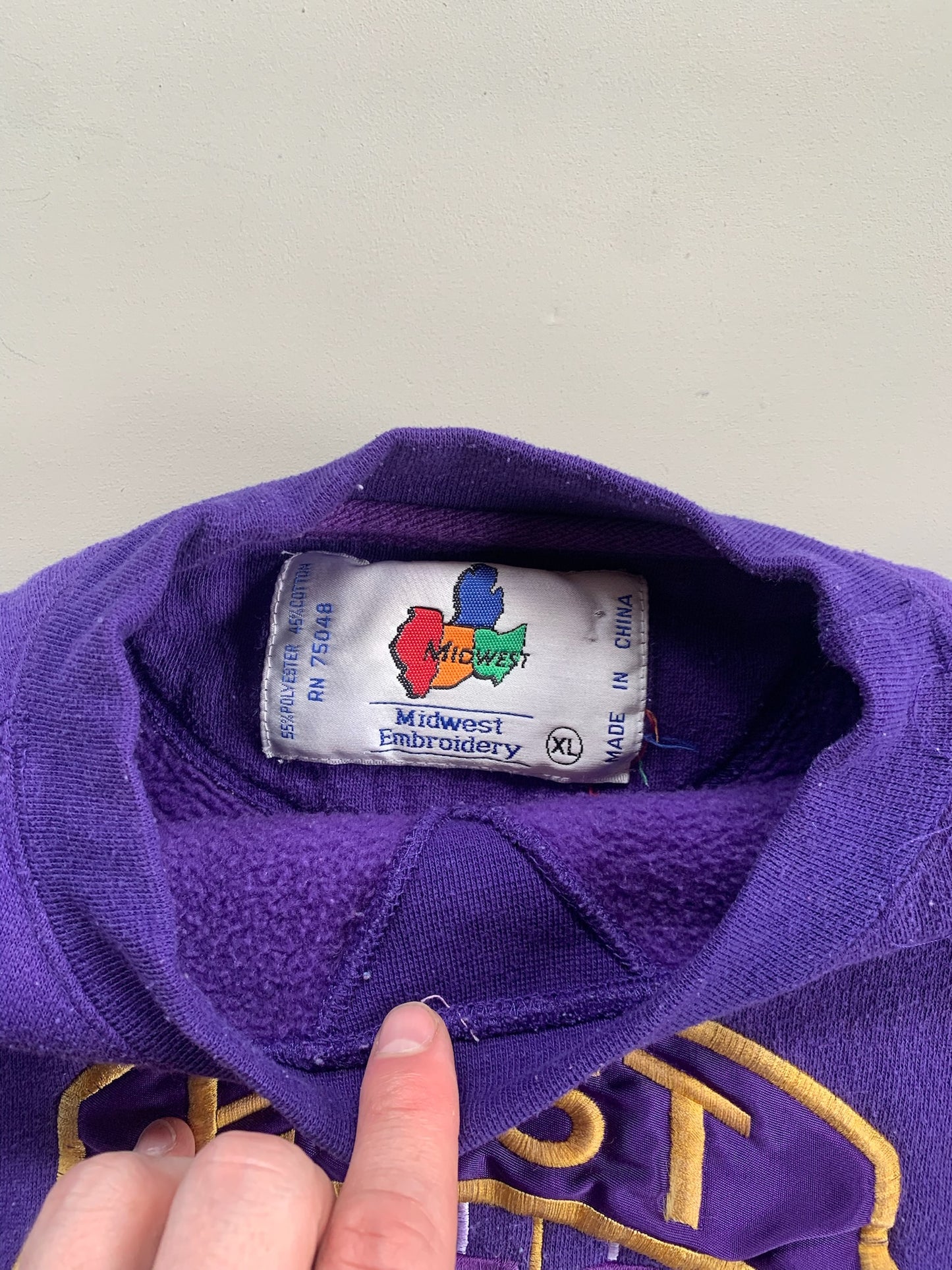 XL 2000s East Carolina University Sweatshirt