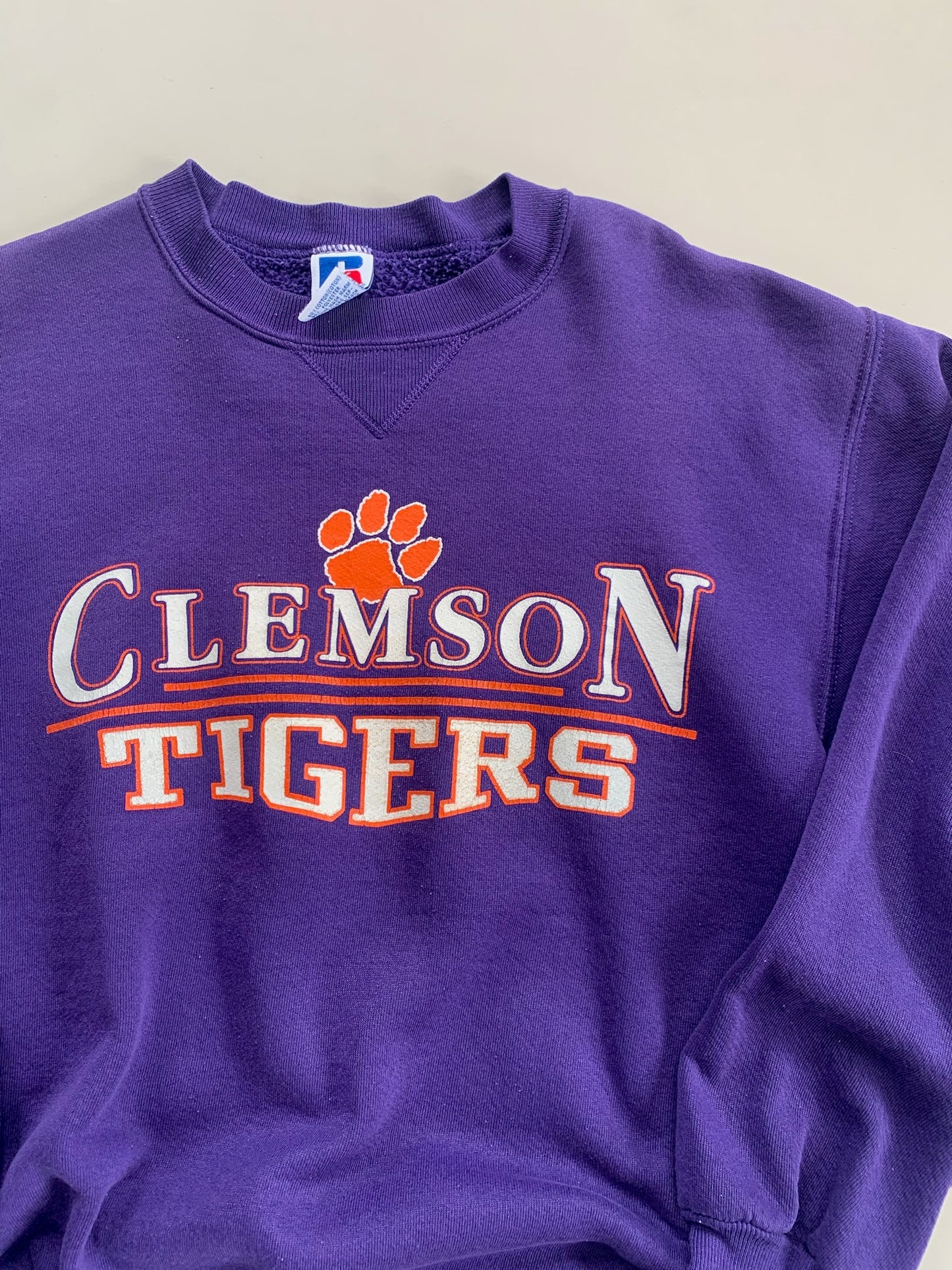 Medium 90s Clemson Tigers Sweatshirt