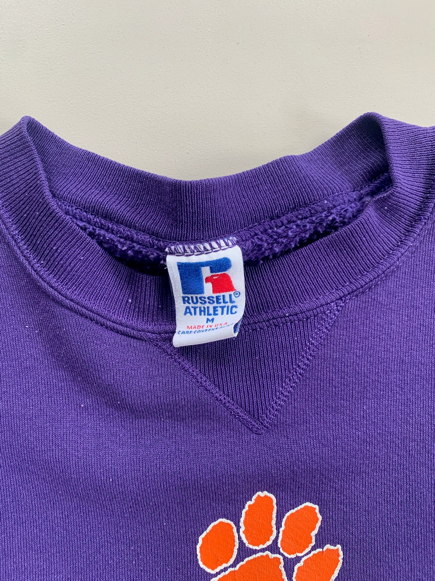 Medium 90s Clemson Tigers Sweatshirt