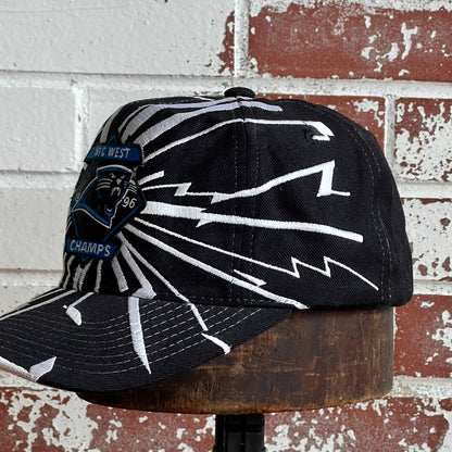1996 Carolina Panthers Collision Starter Hat