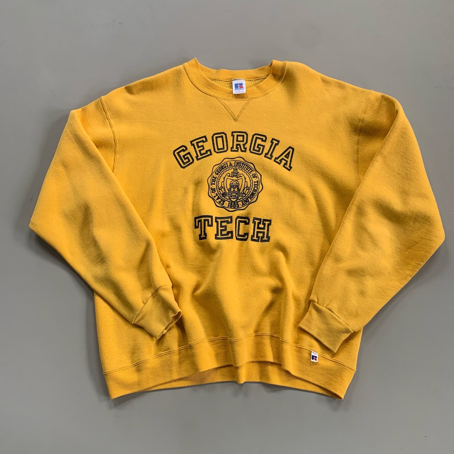 Large 1980s Georgia Tech Russell Athletic Sweatshirt