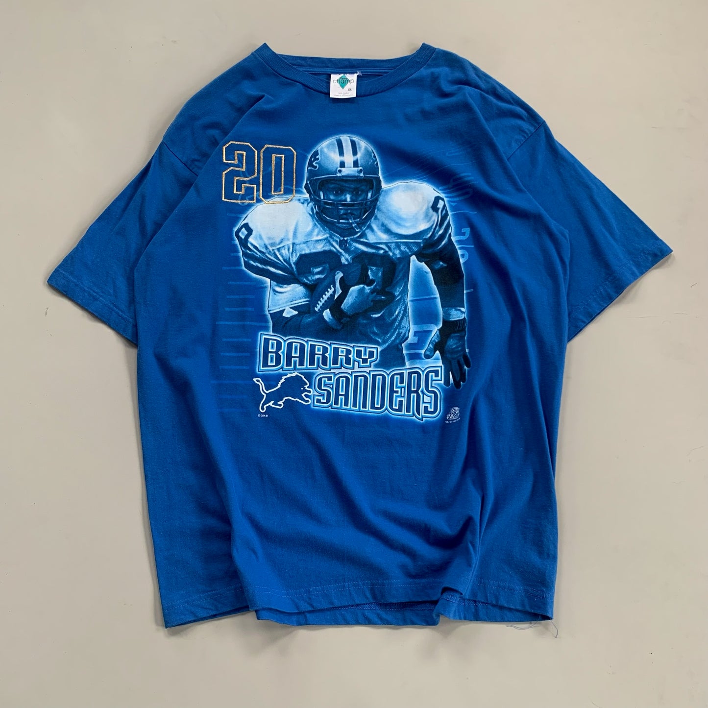XL 1998 Detroit Lions Barry Sanders T-shirt