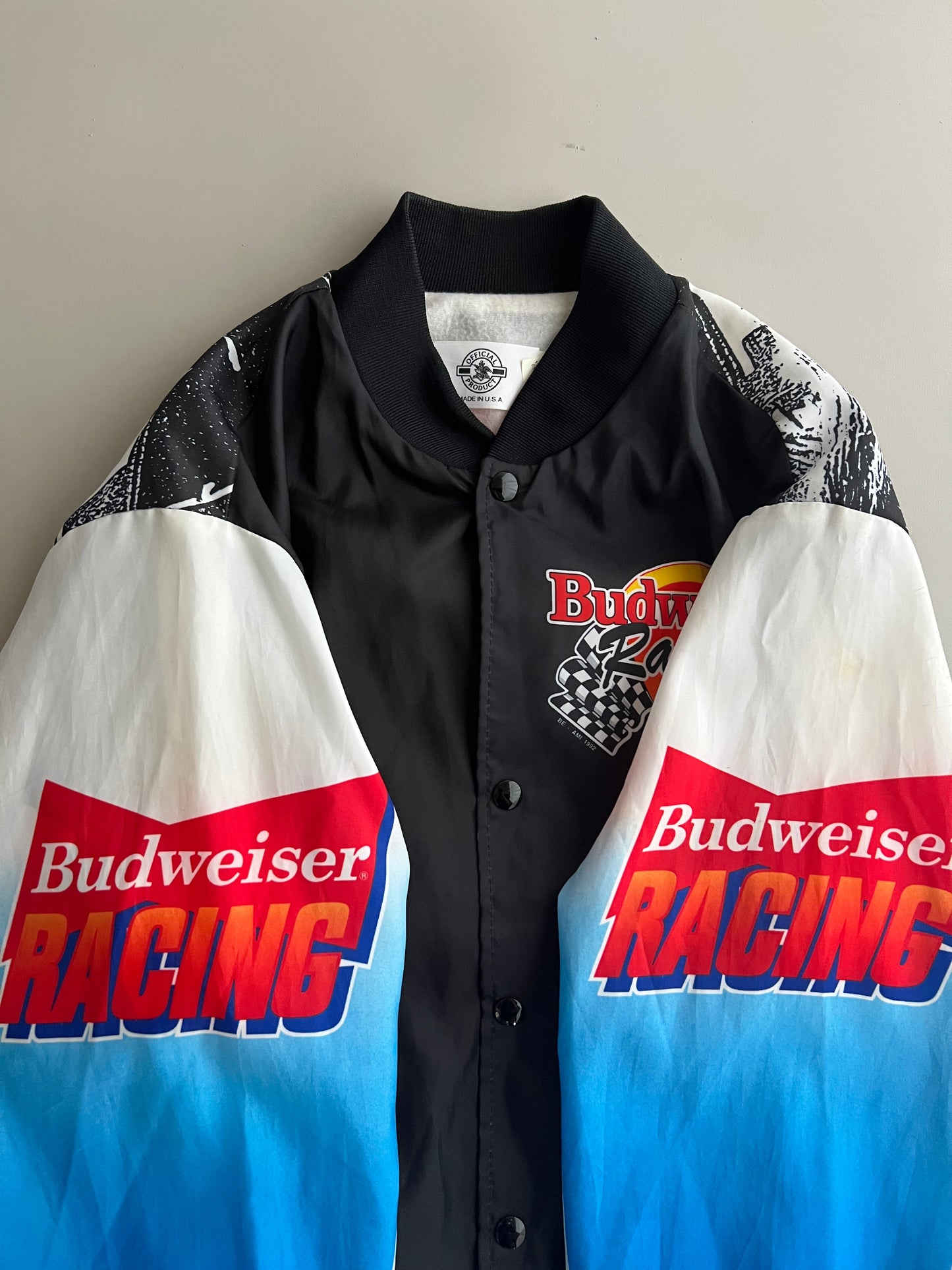Medium 90s Bill Elliott Budweiser Jacket