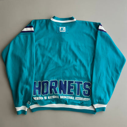 XL 90s Charlotte Hornets Starter Sweatshirt