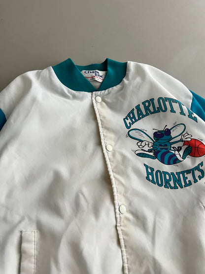 Large 80's Charlotte Hornet Chalk Line Jacket