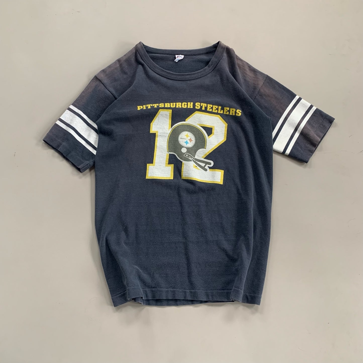 Large 80s Pittsburgh Steelers Champion T-shirt