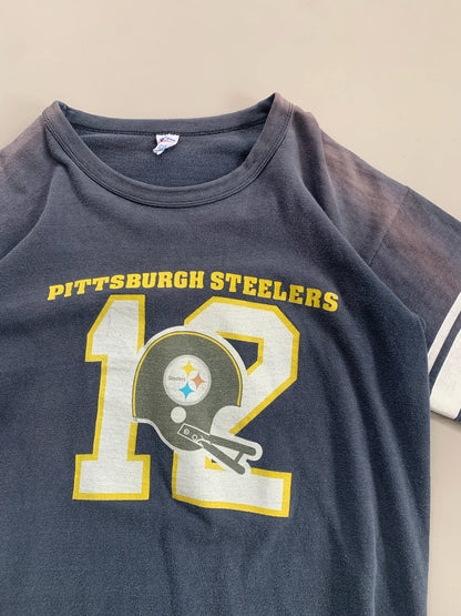 Large 80s Pittsburgh Steelers Champion T-shirt