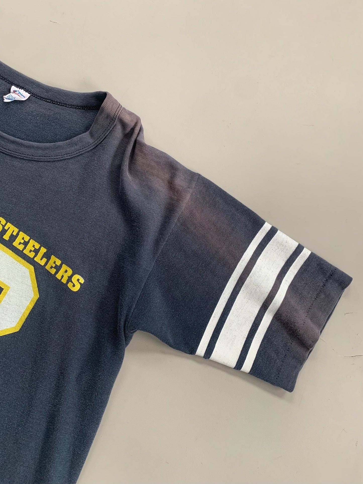 Large 80s Pittsburgh Steelers Champion T-shirt