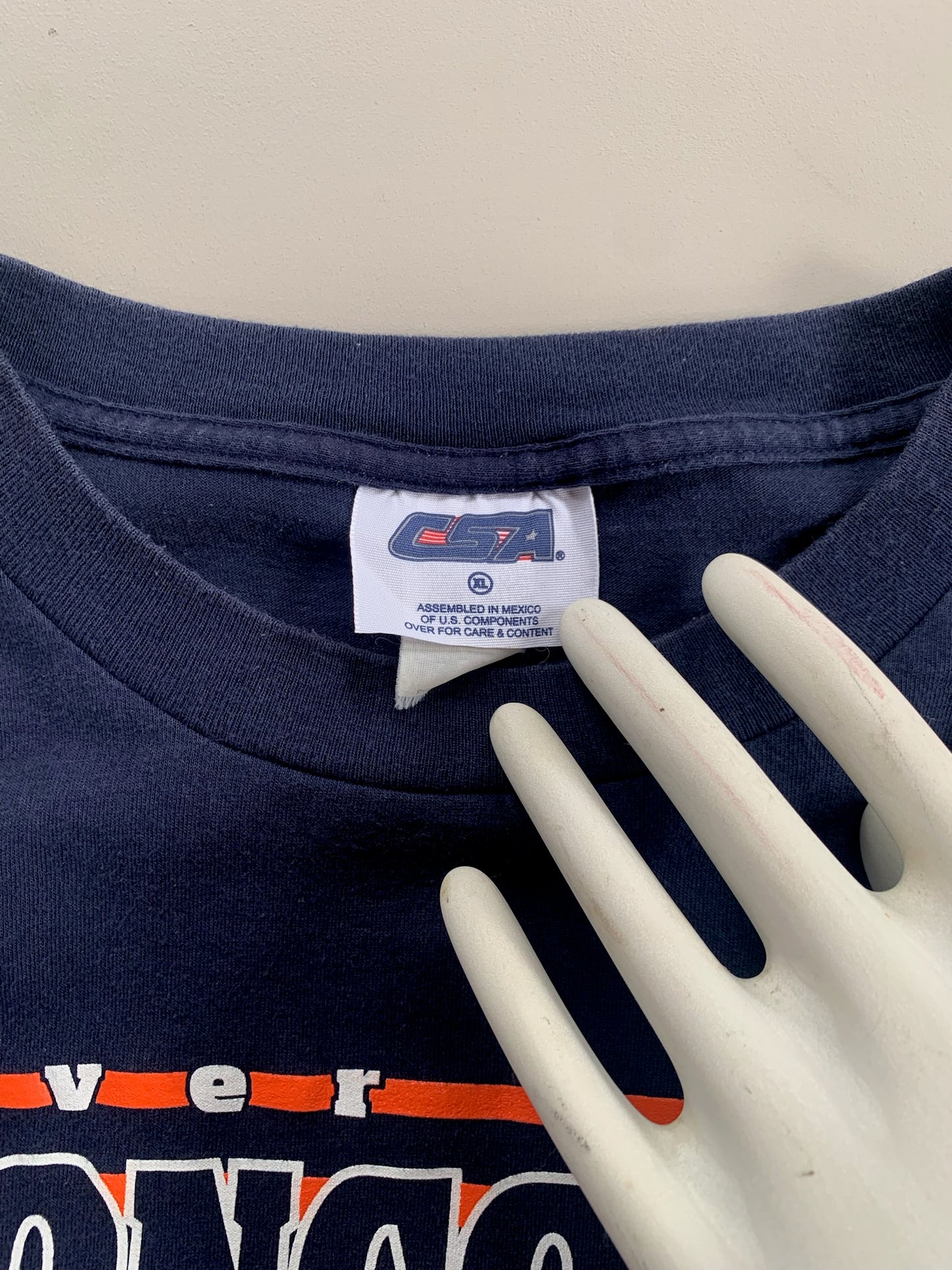 XL 1998 Denver Broncos Schedule T-shirt