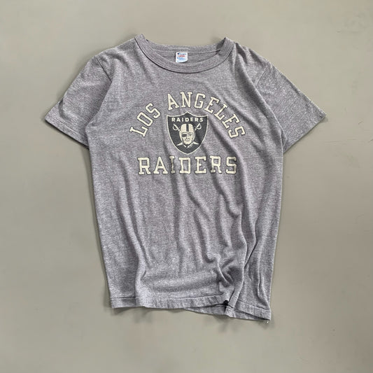 Large 80s Los Angeles Raiders Champion T-shirt