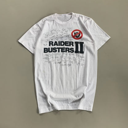 Medium 1985 Raiders Busters Seattle Seahawks T-shirt