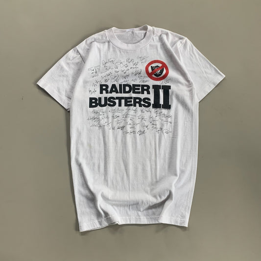 Medium 1985 Raiders Busters Seattle Seahawks T-shirt