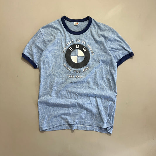 Large 1978 BMW "The Best" Ringer T-shirt