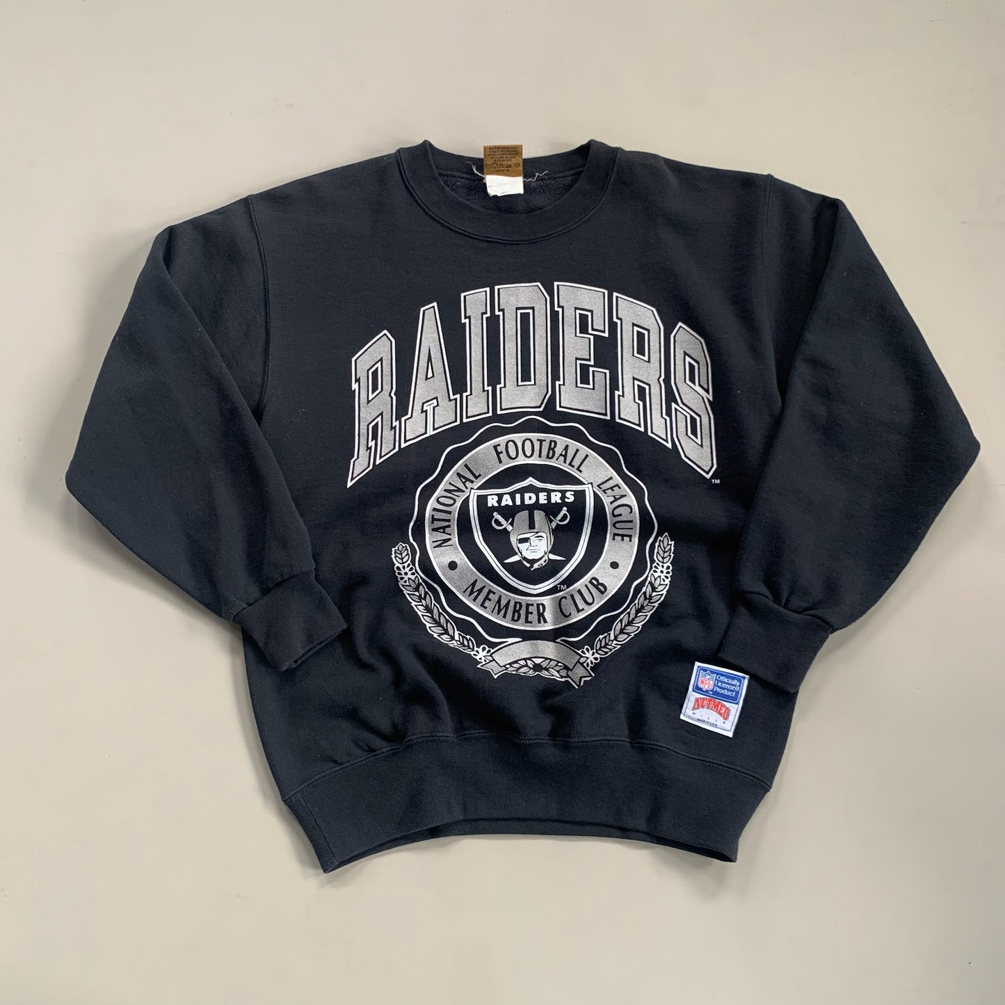 Medium 1990s Los Angeles Raiders Nutmeg Sweatshirt