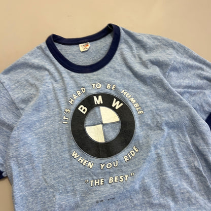 Large 1978 BMW "The Best" Ringer T-shirt