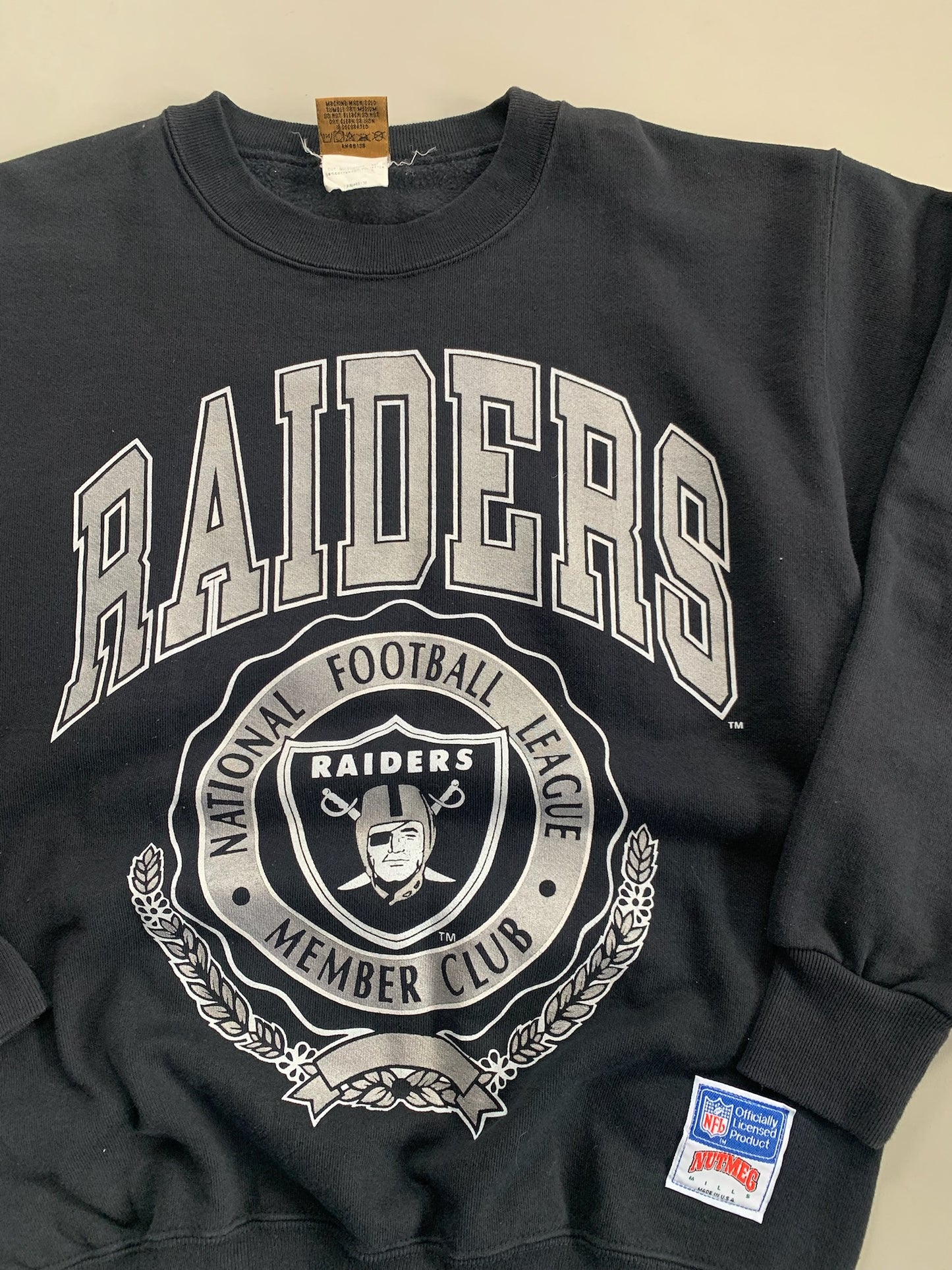 Medium 1990s Los Angeles Raiders Nutmeg Sweatshirt