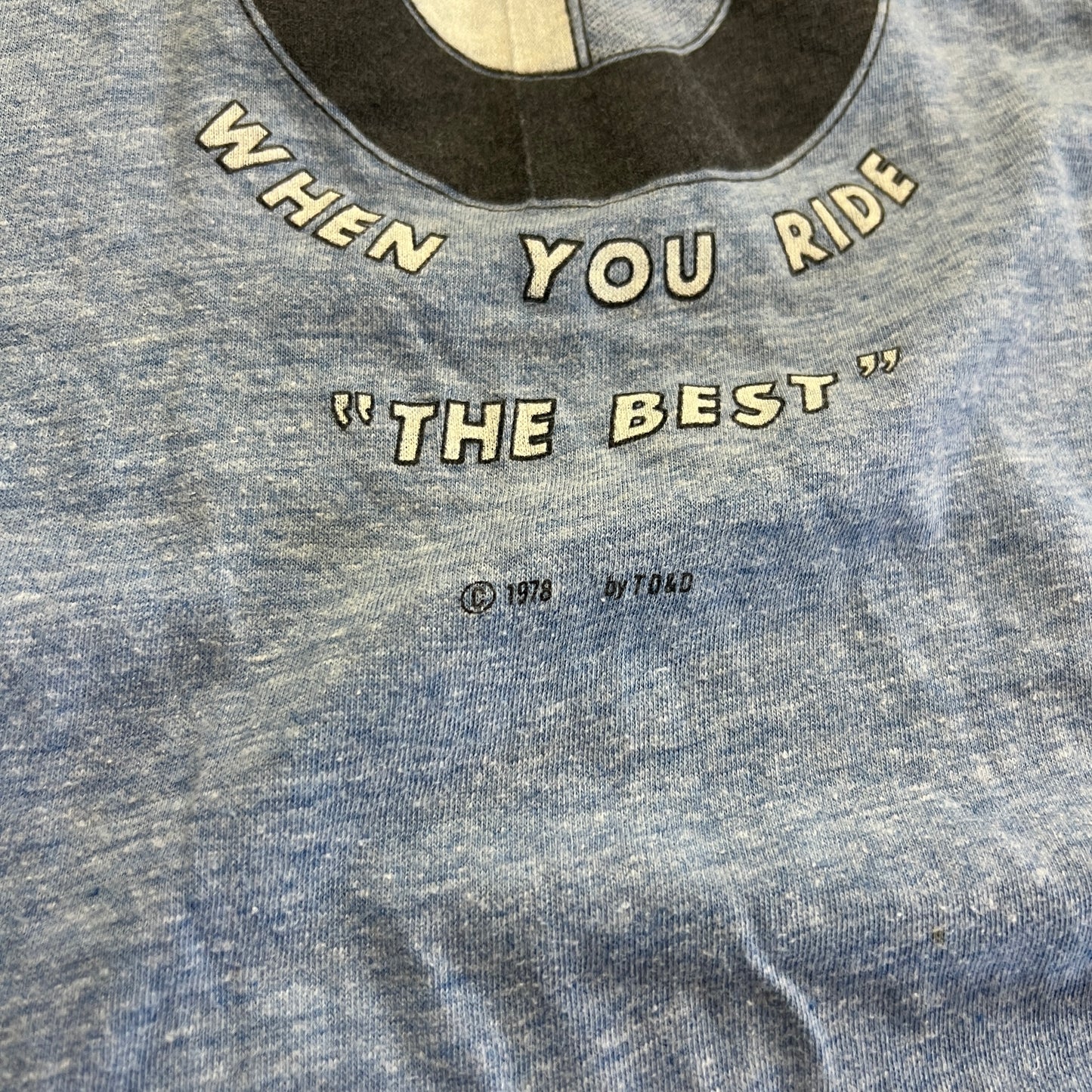 Large 1978 BMW "The Best" Ringer T-shirt