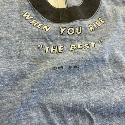 Large 1978 BMW "The Best" Ringer T-shirt