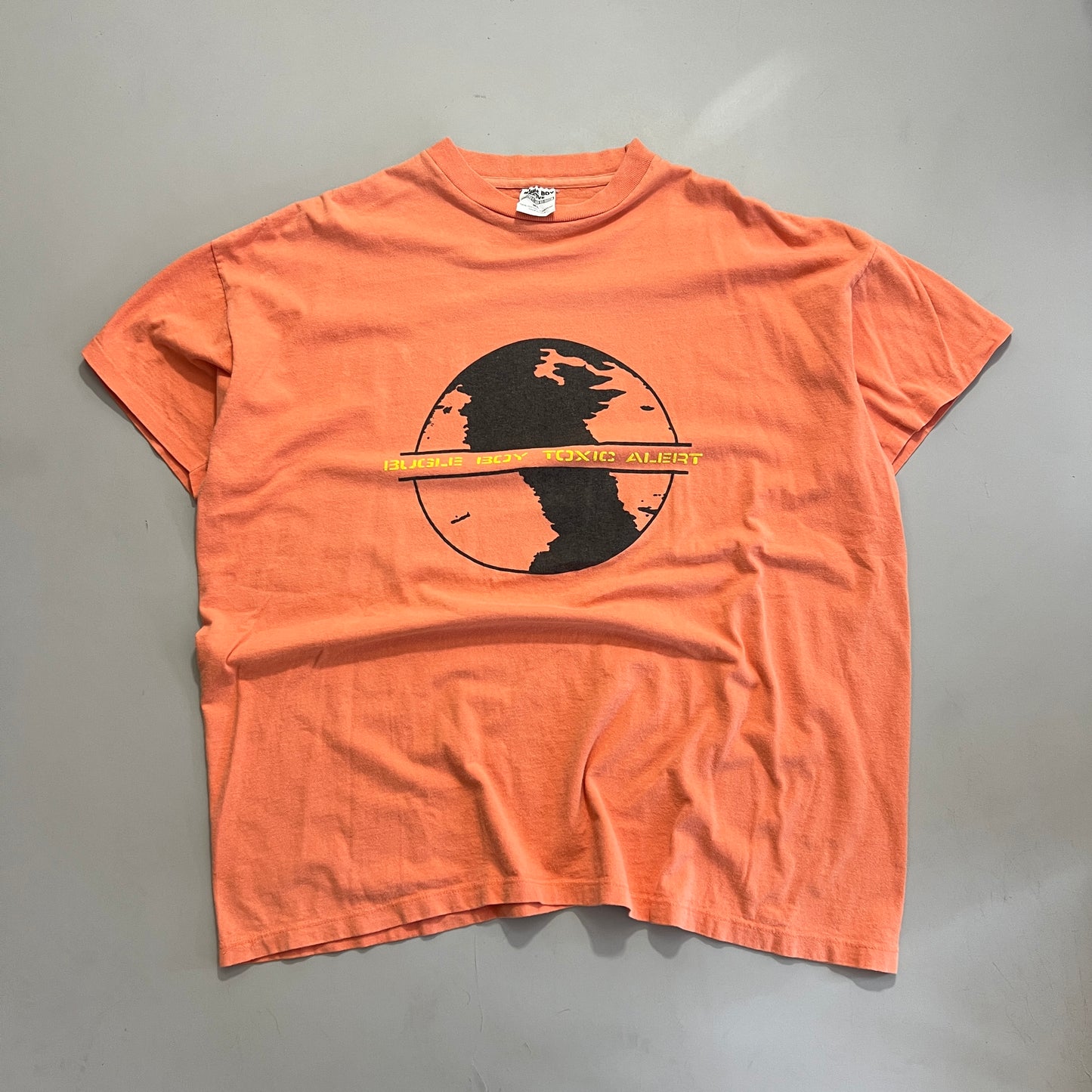 XL 1990s Bugle Boy Toxic Alert T-shirt