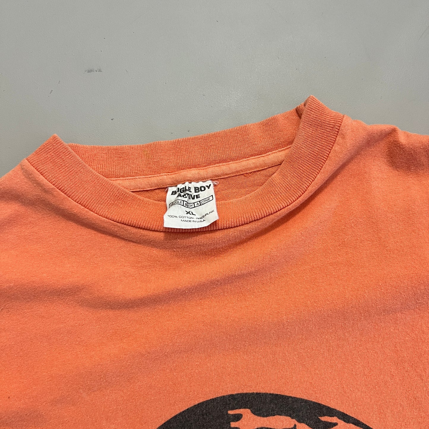 XL 1990s Bugle Boy Toxic Alert T-shirt