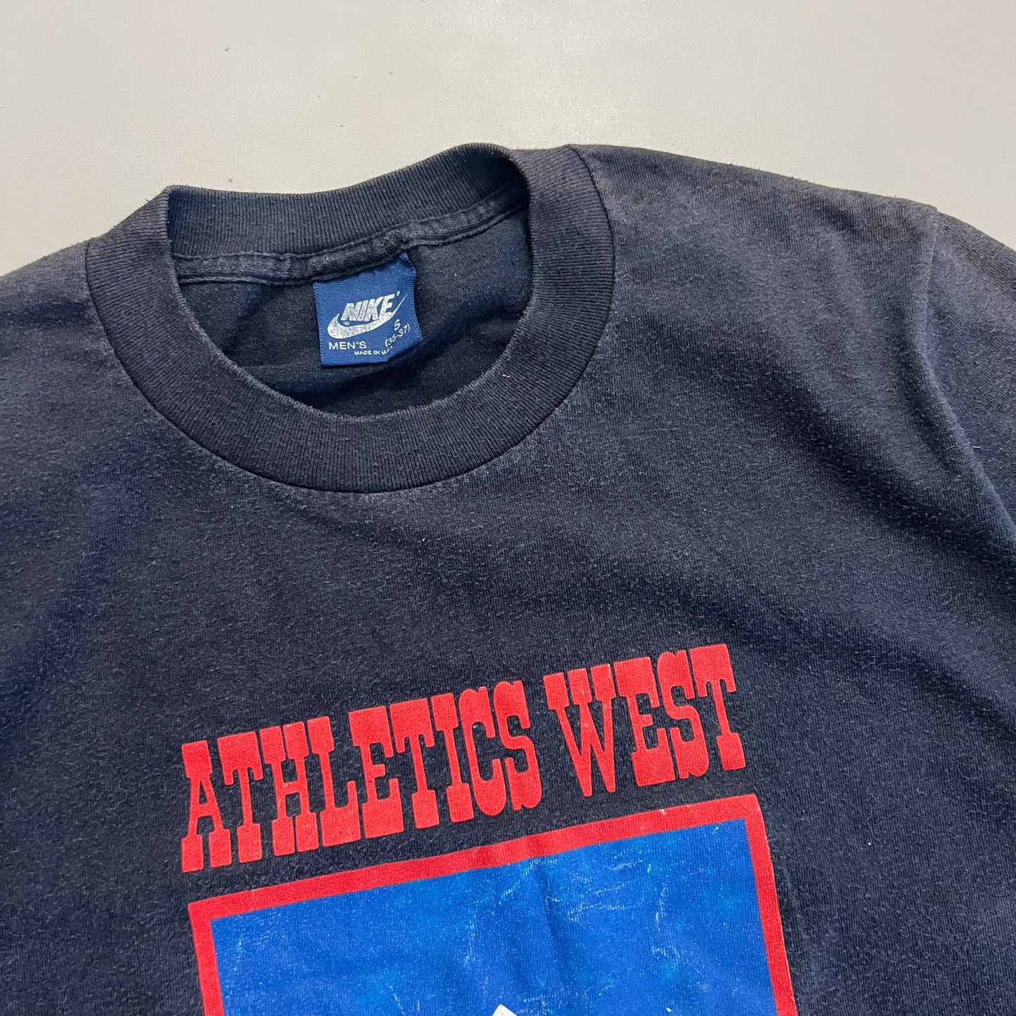 Small 1980s Nike Athletics West T-shirt
