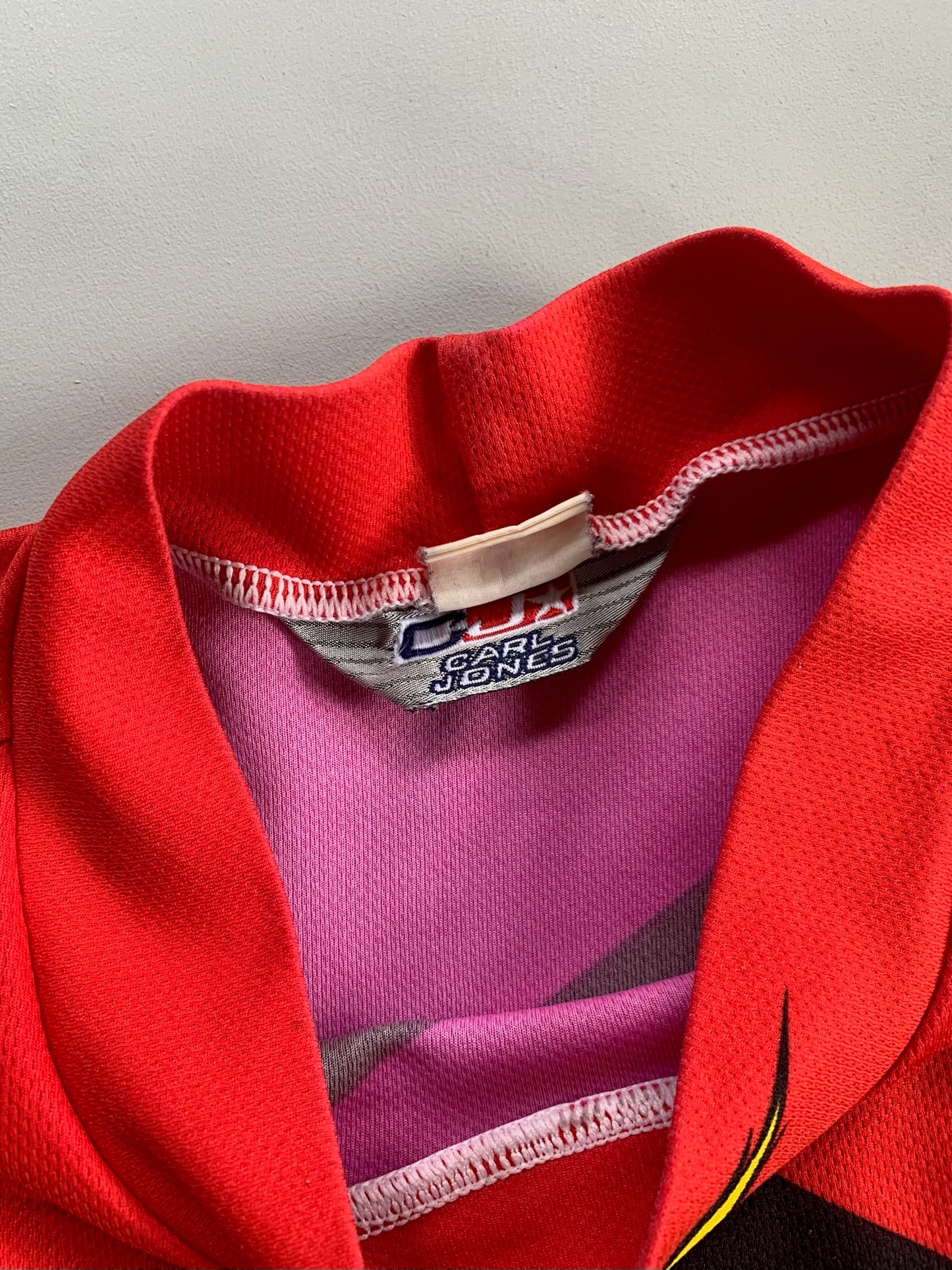Large 2000s Carl Jones Honda Racing Jersey