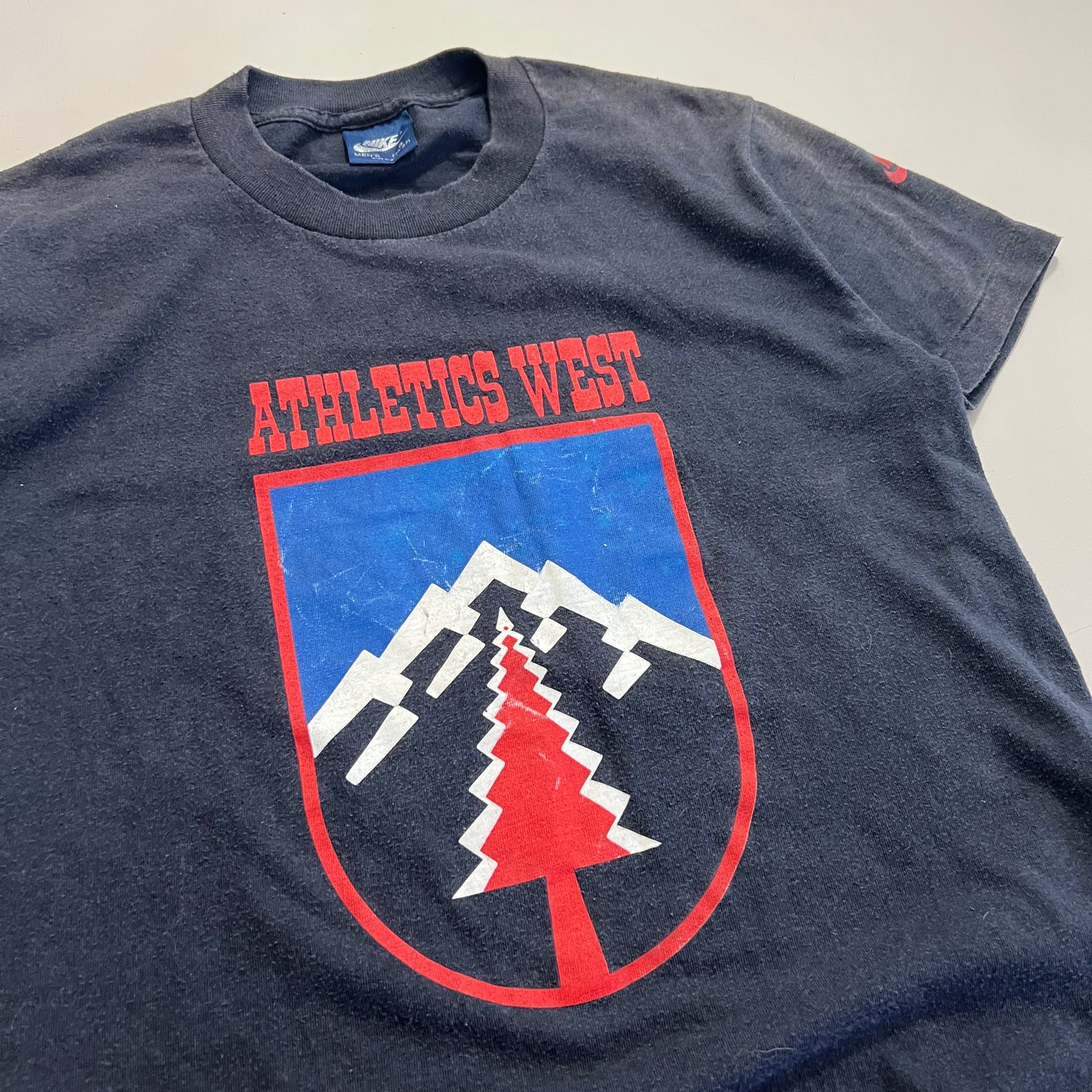 Small 1980s Nike Athletics West T-shirt