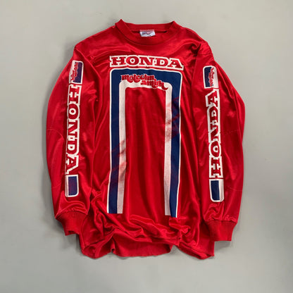 Large 90s Honda Malcolm Smith Motorsports Racing Jersey
