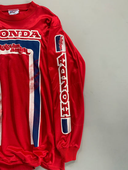 Large 90s Honda Malcolm Smith Motorsports Racing Jersey
