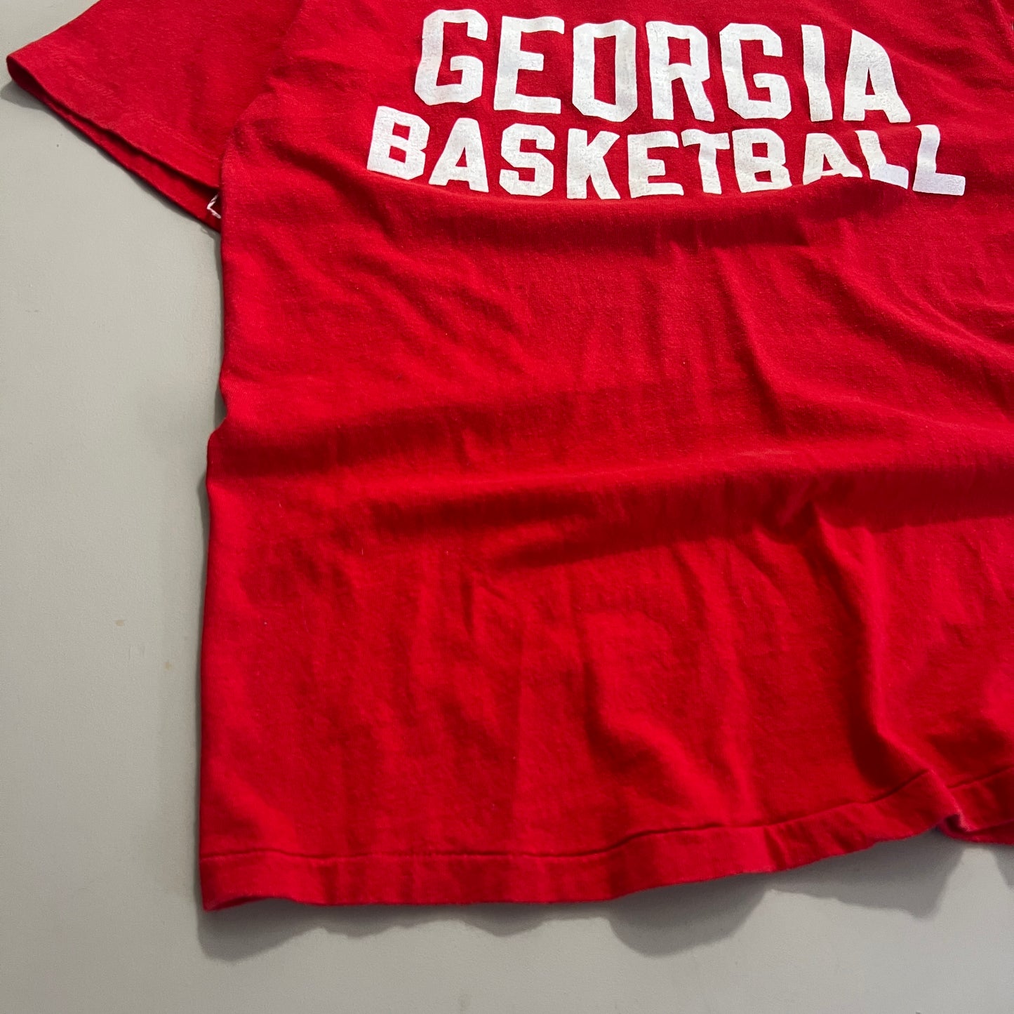 XL 1970s Georgia Basketball Nike T-shirt