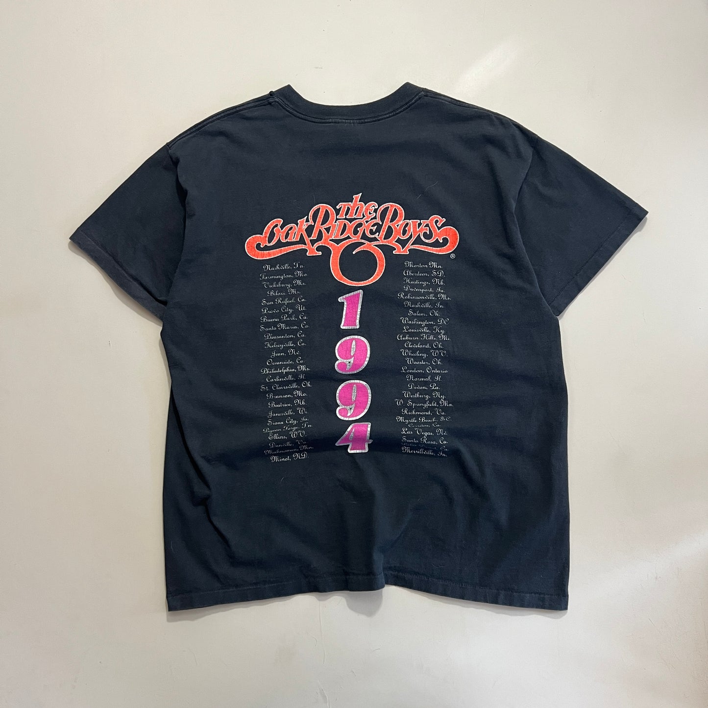 XL 1994 The Oak Ridge Boys Tour T-shirt