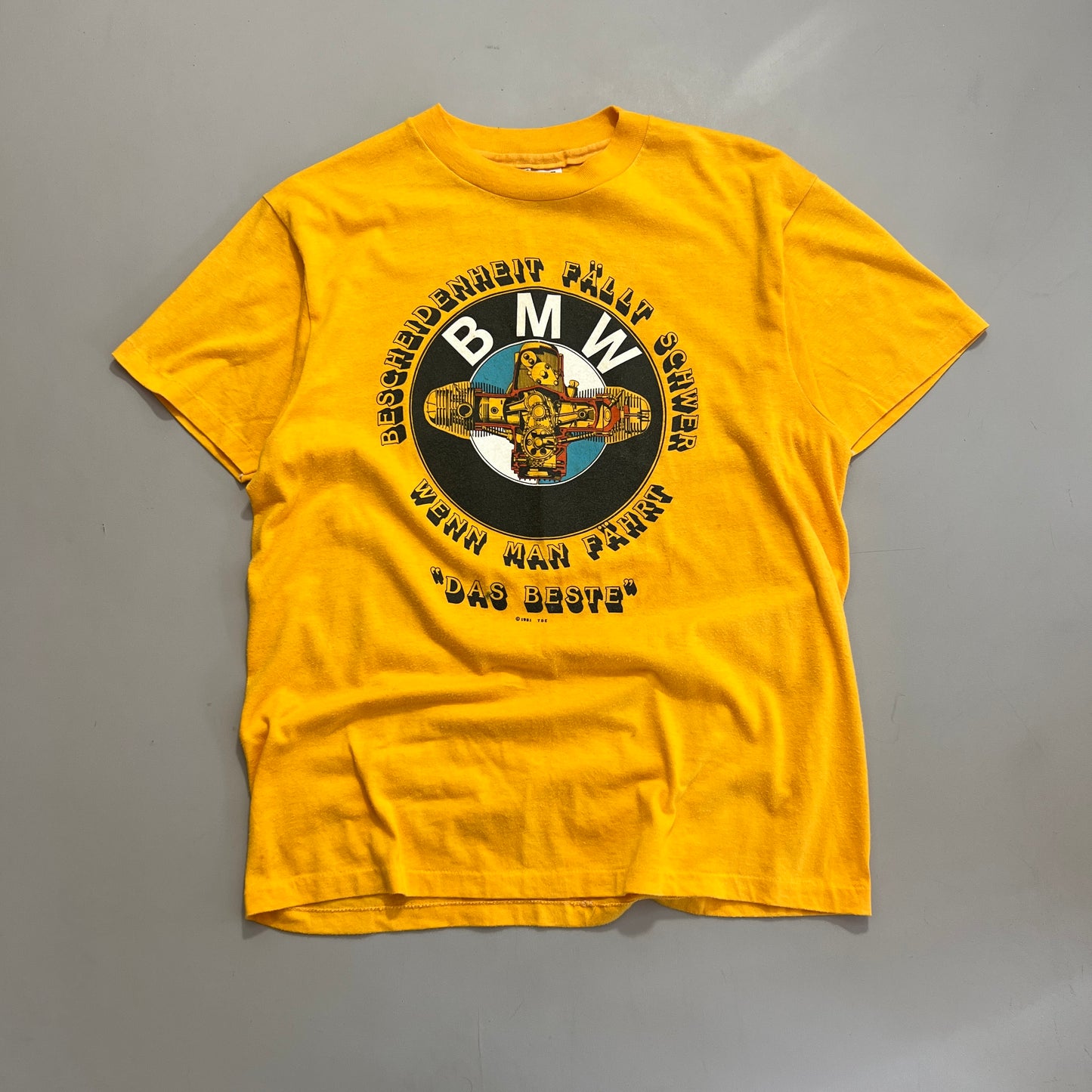 Large 1981 BMW "Das Beste" T-shirt