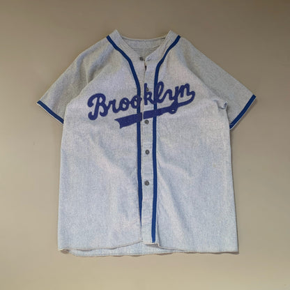 Large 60s Brooklyn Dodgers Cotton Jersey