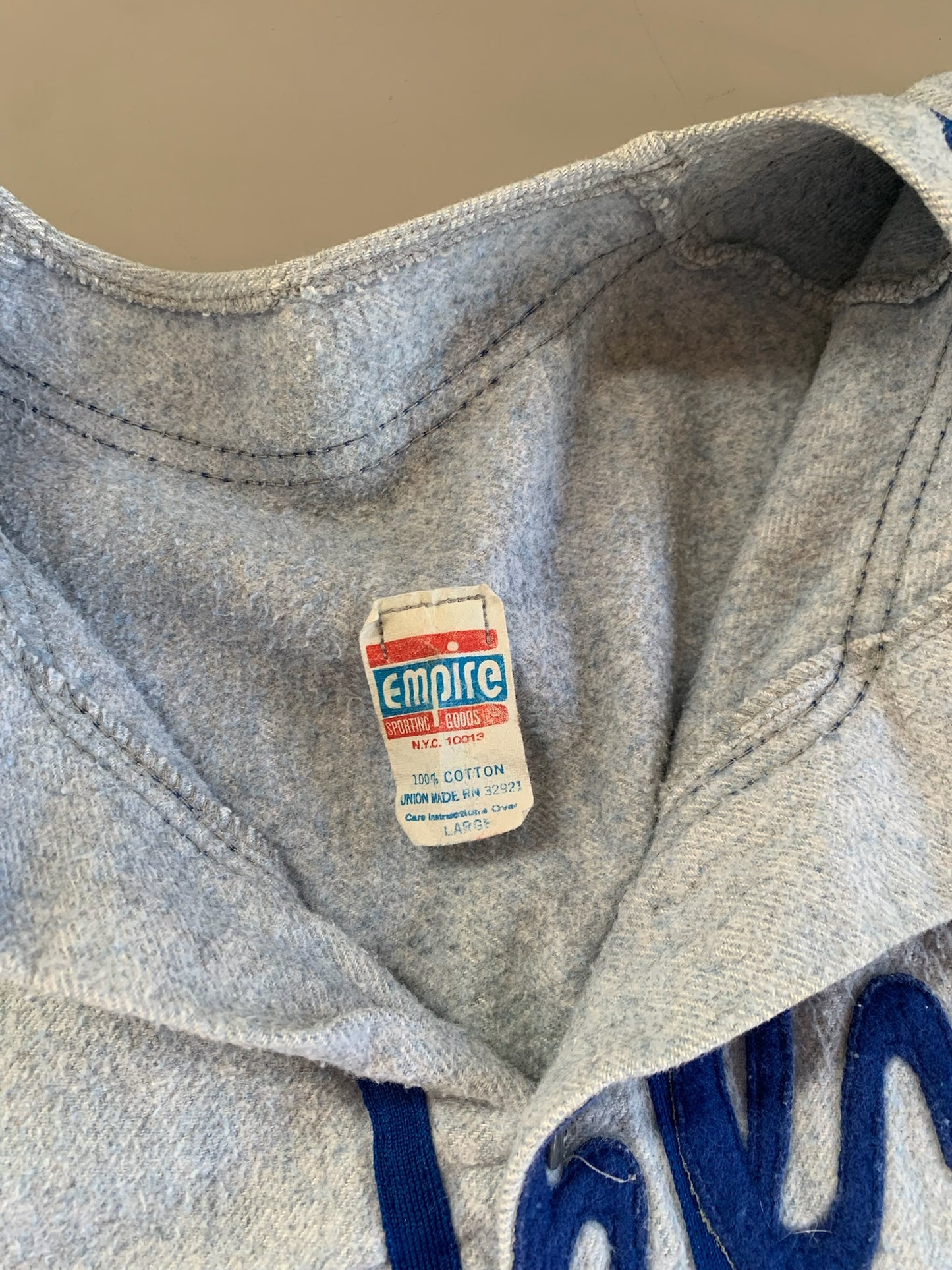 Large 60s Brooklyn Dodgers Cotton Jersey